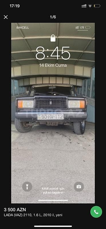 06 sekileri: VAZ (LADA) 2107: 1.6 l | 2010 il Sedan — 1