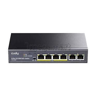 Cudy FS1006P - IP kameralar və şəbəkə cihazları üçün sabit enerji və