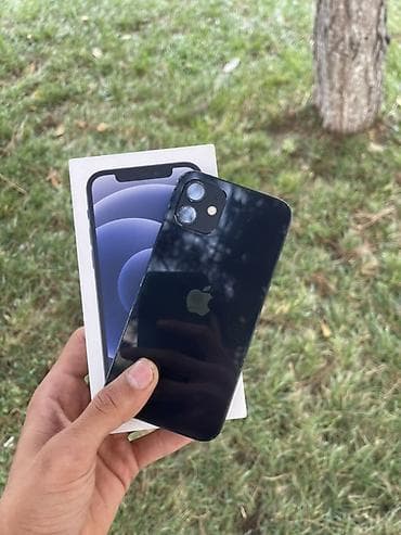 IPhone 12, 128 GB, Qara, Zəmanət, Face ID, Sənədlərlə lalafo.az -da IPhone 12, 128 GB, Qara, Zəmanət, Face ID, Sənədlərlə