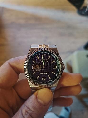 смарт рич крем вокруг глаз: Наручные часы, Rolex, цвет - Синий — 5