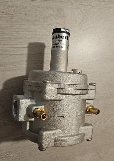aliminium list: Hubert qaz təzyiq tənzimləyicisi - Model: Hubert DN15 – 1/2" - Giriş — 1