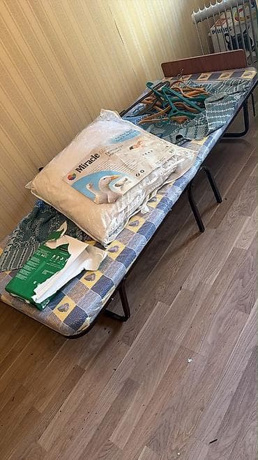 matras gence: Yığma çarpayı – metal karkaslı, qatlanan model ( raskladushka ) — 2