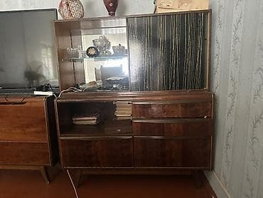 Retro “stena” mebel dəsti - Tərkib: 3 moduldan ibarət klassik divar — 3