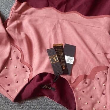 детские платья с длинным рукавом: Повседневное платье, Макси, 2XS — 5