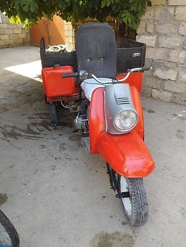motor kaski: Yükdaşıma üçün üçtəkərli motoaraba - Tip: üçtəkərli yük motoarabasə — 1