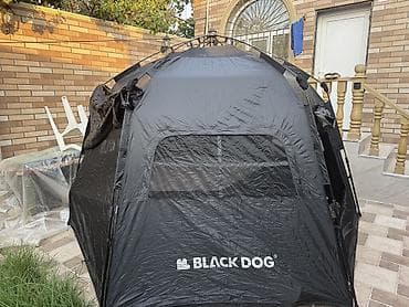 dost: BLACK DOG sürətli açılan düşərgə çadırı - Ölçü: 350 sm (eni) x 200 sm — 3