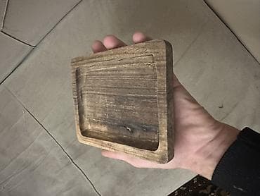 serviz destleri: Təbii ağacdan hazırlanmış serve etmək üçün dəst Her bir cesitden 12-10 — 3