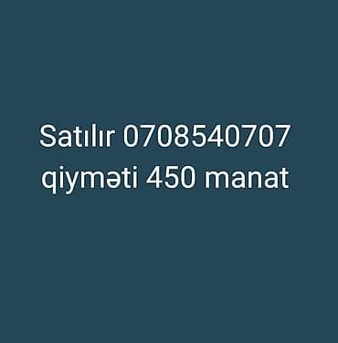 Elan Məhsul: (Şəkildə yalnız “Satılır” qeydi göstərilib. Məhsulun