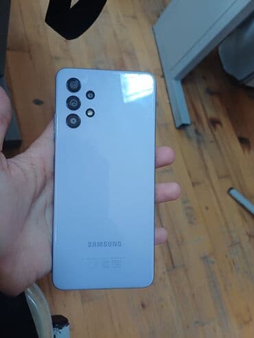 Mobil telefonlar: Samsung Galaxy A32, 128 GB, rəng - Bənövşəyi, Barmaq izi — 1
