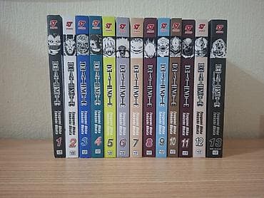 dim kitab: Manga set death note 1-13 ingilizce — 1