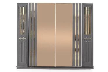 paneli: İşlənmiş, 2 qapılı, Güzgülü, Boz, Kupe, Düz dolab — 2