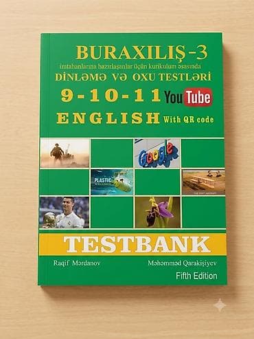 Книги и журналы: Məhsul: 2 kitab paketi 1) Buraxılış-3 English Testbank (Fifth — 1