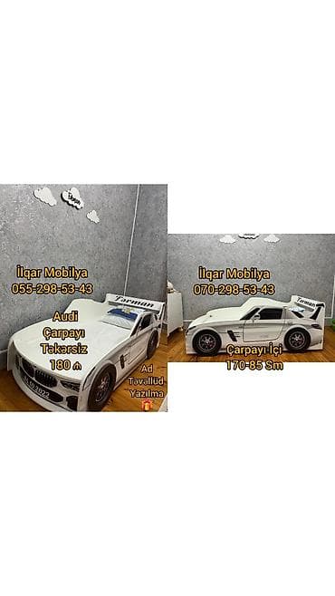 Yeni, Sifariş ilə, Maşın-çarpayı, Matrassız, Siyirməsiz lalafo.az -da Yeni, Sifariş ilə, Maşın-çarpayı, Matrassız, Siyirməsiz