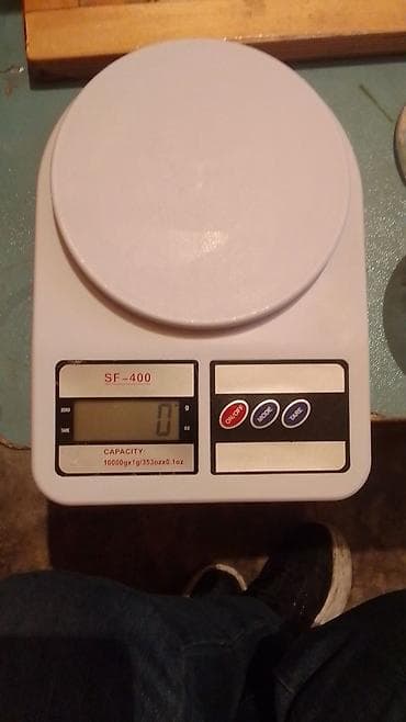 Mətbəx üçün elektron tərəzi – SF-400 - Maksimum çəkim gücü: 10 000 q — 1