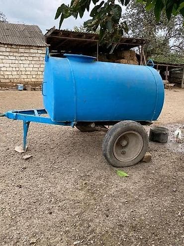 tap az moped: Su/süd daşıyan qoşqu çəni - Metal gövdəli, silindrik formalı çən — 2