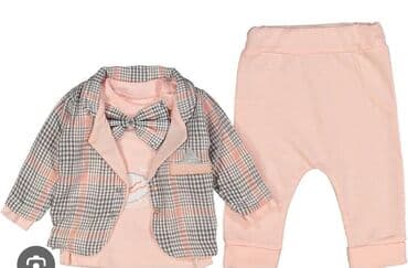 gence uşaq geyimleri instagram: Uşaq dəsti, Qız üçün, 3 - 6 ay, Brums — 3