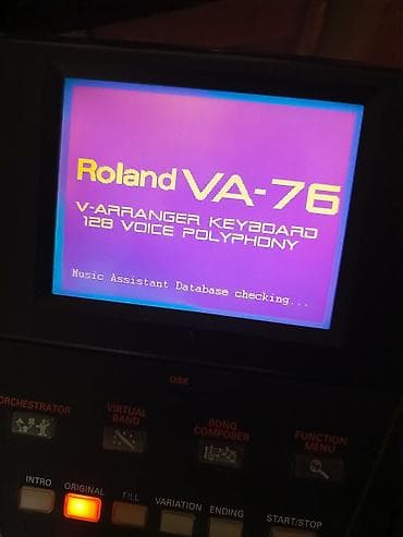VA-76 sintezator ALƏT İDYAL VƏZİYYƏTDƏDİR! ÇAPILMAMIŞ, TOY ÜZÜ — 8