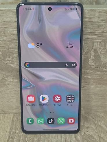 samsung a71 64 gb: Samsung Galaxy A51, 128 GB, rəng - Ağ, İki sim kartlı — 1