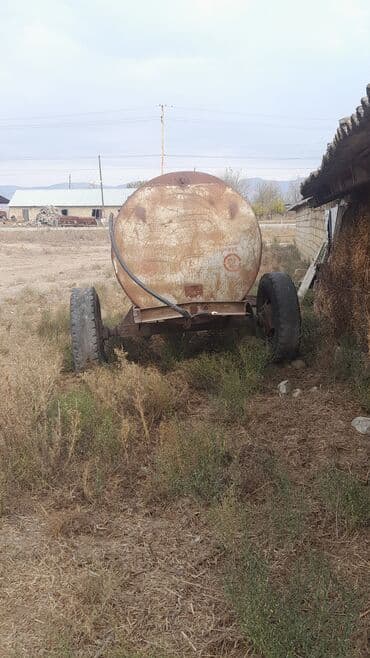 запчасти форд фокус 1: Su sisternası qoşqu (traktor üçün) - İkioxlu qoşqu üzərində metal su — 2