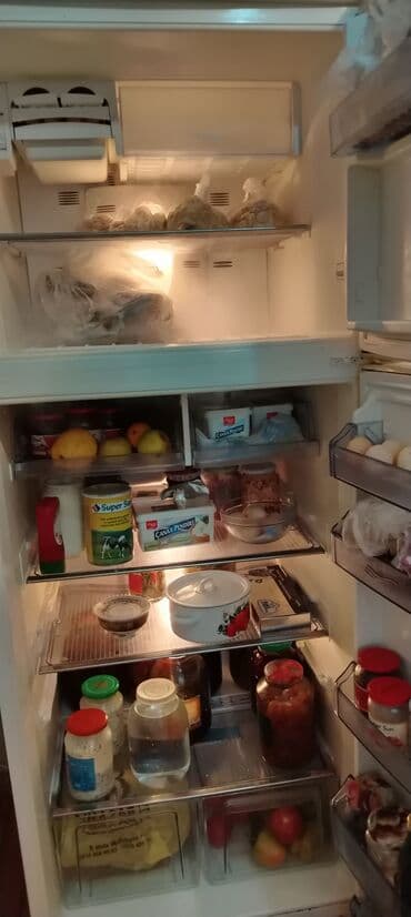 Духовки: Б/у 2 двери Vestel Холодильник Продажа, цвет - Белый, С колесиками — 4