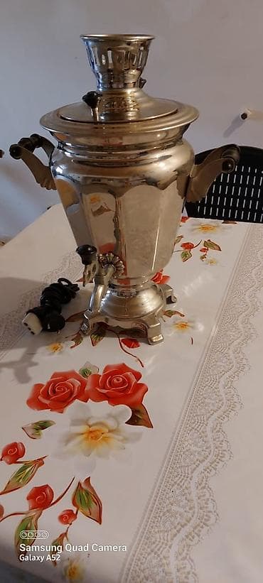samovar lalafo: Yeni Od Samovar, 4 l, Ünvandan götürmə — 2
