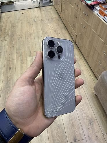 iphone 12 pro ikinci el: IPhone 15 Pro, 128 GB, Natural Titanium, Face ID — 1