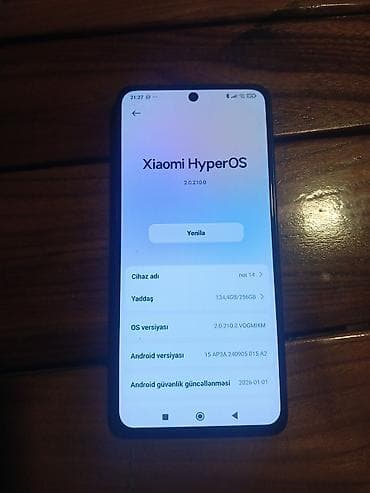 iphone 11 200 azn: Redmi Note 14, 256 GB, rəng - Qara — 3
