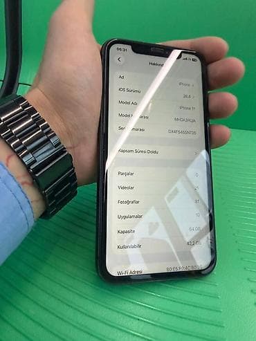 telfon ayfon: IPhone 11, Qara — 5