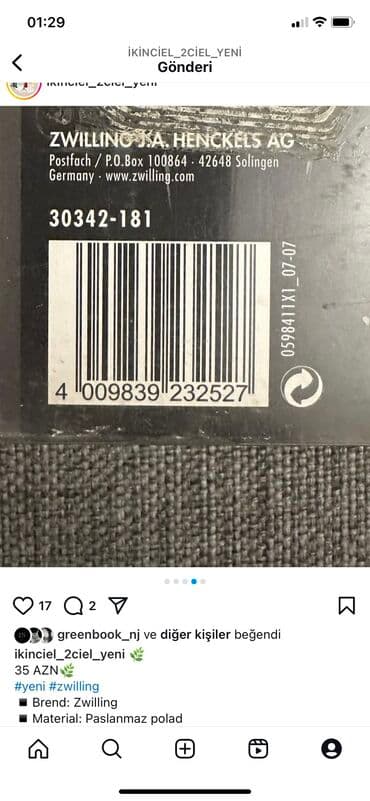 mətbəxt əşyaları: Zwilling — 4