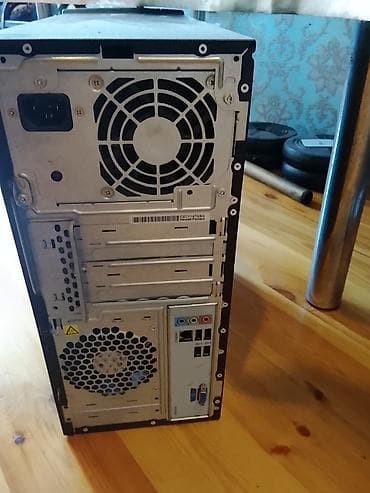 pentium komputer: HP stolüstü kompüter dəsti Tərkib: - HP masaüstü sistem bloku (model — 5