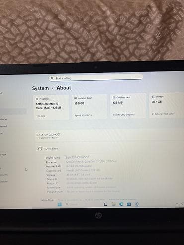 honor magicbook intel: Hp Notbuk Intel core i7 12ci nesil 16gb ram 512gb ssd sadece korpusda — 2