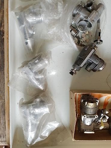 220 mator: Modelçilər üçün içdənyanma mühərrikləri və ehtiyat hissələri toplusu — 2