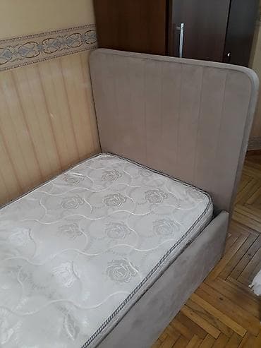 İşlənmiş, Təknəfərlik çarpayı, Bazasız, Siyirməsiz — 2