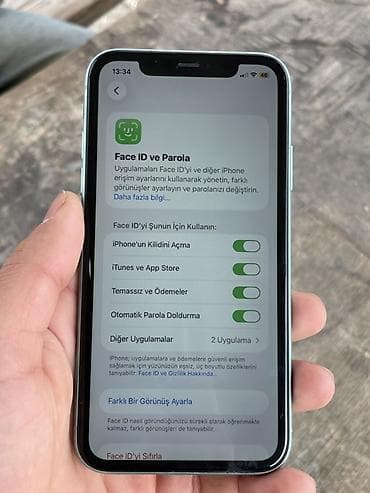 honor 40 pro: IPhone 11, Yaşıl, Face ID — 7