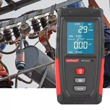 nitrat tester: EMF tester WINTACT WT-3121 Maqnit və elektromaqnit şualarını ölçən — 2