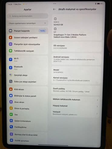 iphone 11 pro dubai qiymeti: Xiaomi markalı bu planşet müasir dizaynı və funksionallığı ilə — 8