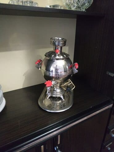 Yeni Elektrik Samovar, 5 l, Ünvandan götürmə