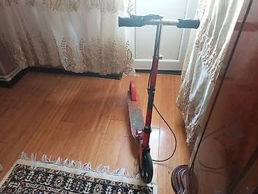 scooter xiaomi pro 2: Şəhər üçün skuter – mexaniki, iri təkərli - Rəng: qırmızı - — 3