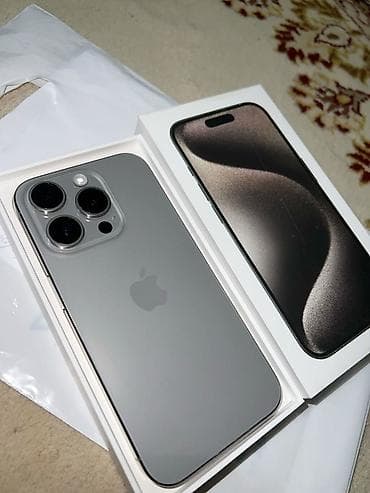 iphone xs pro max: IPhone 15 Pro, Space Gray, Face ID — 1