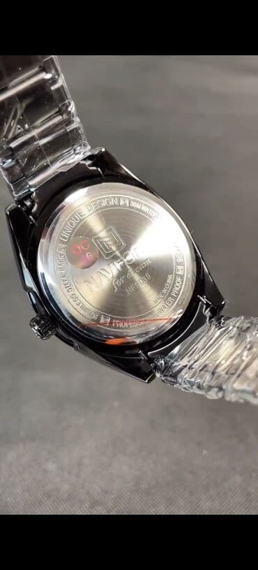 luc saati: Yeni, Qol saatı, NaviForce, rəng - Qara — 5