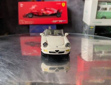 антискользящие коврики: Коллекционная модель Alfa Romeo Spider crème 1989 NewRay Scale 1:43 — 4