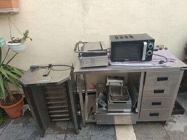 semicka aparati: 3gozlu Doner aparatı Toster Free aparatı Çalışma masası Hamısı — 1