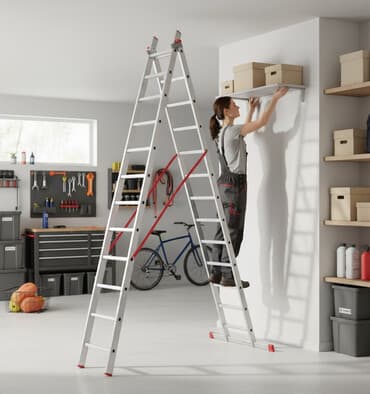 Bu, müxtəlif işlər üçün uyğun olan yüngül alüminiumdan hazırlanmış