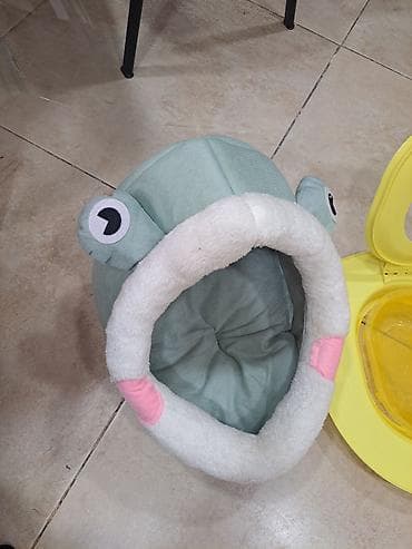 Duş şlanqları: Pişik tualet oturacağı ( unitaza öyrəşdirmək üçün)+ pişik üçün yumşaq — 4