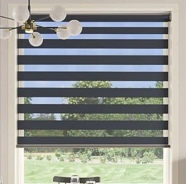 Римские шторы: Zebra jalüz (ikiqat gündüz‑gecə stor) - Material: yüksək keyfiyyətli — 8