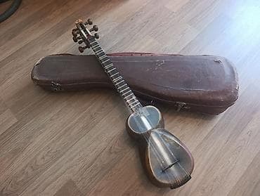 Тар: Tar musiqi aləti + futlyar - Klassik Azərbaycan tarı: iki qobu — 3