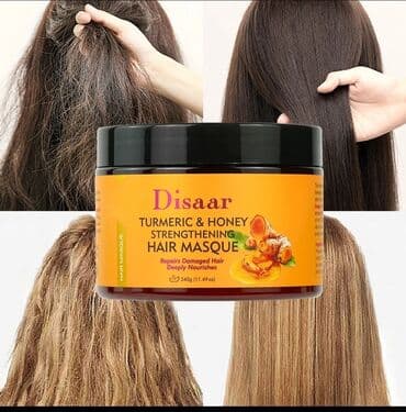 Turmeric saç maskası