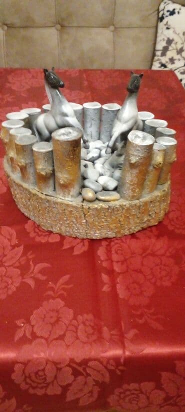 dekor ağac: Fiqur, rəng - Qızılı — 1