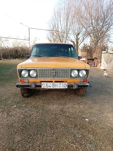 VAZ 2106 sedan - Korpus: klassik “altılı” kuzov, narıncı rəng, xrom