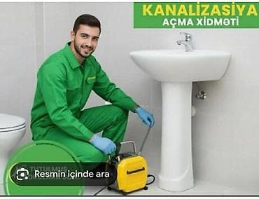 Təmir-xidmət: Unitaz və kanalizasiya tıxaclarının peşəkar açılması -
